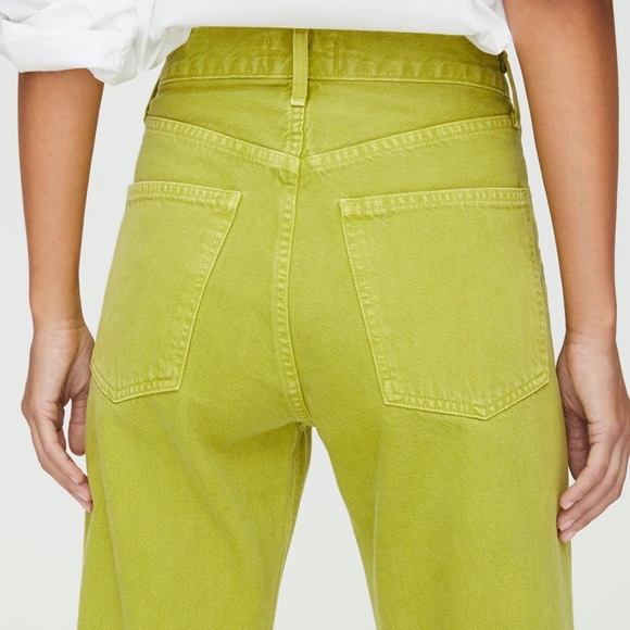 Agolde 90’s in matcha - Picture 3 of 4